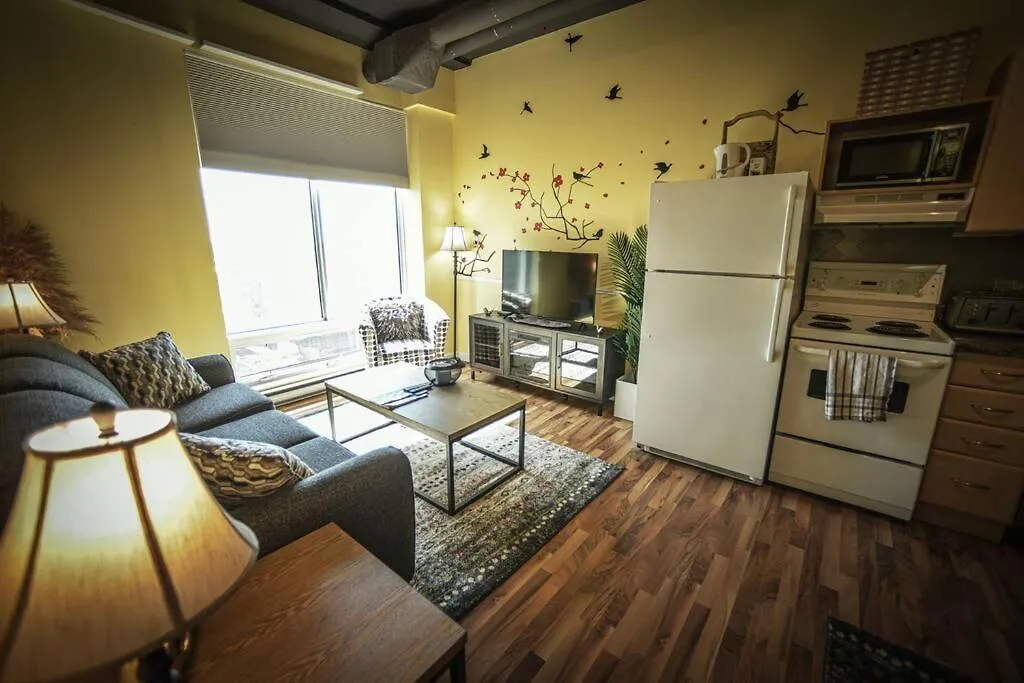 Apartamento 2 Full Beds, Rogers Place Downtown Central, Memorable 1 Bedroom Condo Edmonton Canadá